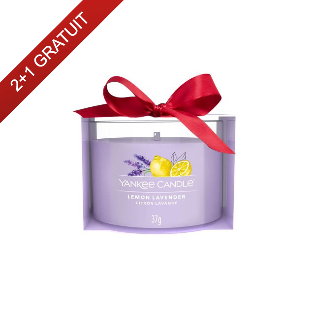Yankee Candle Lumanare parfumata Mini in sticla Lemon Lavender Yankee Candle Lumanare parfumata Mini in sticla Lemon Lavender